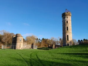 Ruins of Eglinton House near Kilwinning