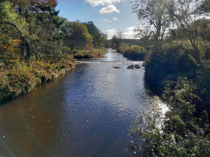 Lugton Water in Eglinton Park