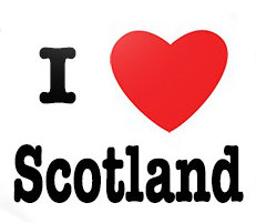 "I love Scotland" image