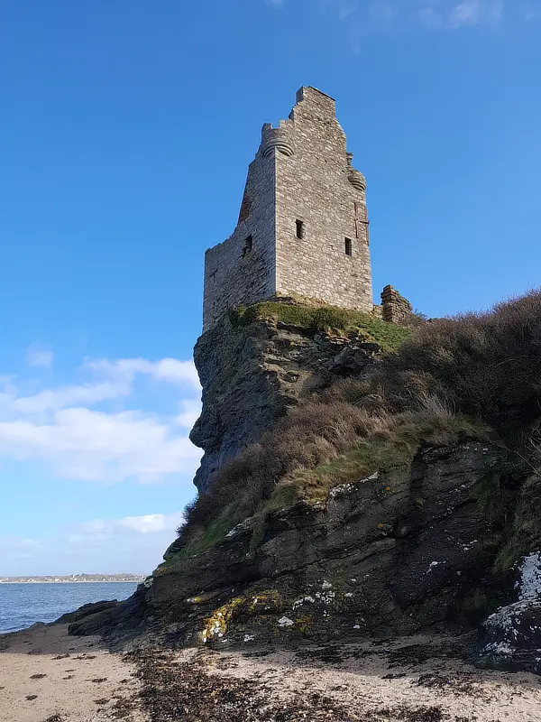 Greenan Castle close-up